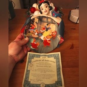 Disney's Fairest of Them All(Snow White 65th Anniversary)collectible plate colle